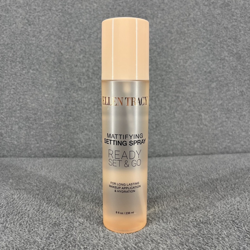 Ellen Tracy READY SET & GO Mattifying Setting Spray Hydrating‎  8 Fl oz